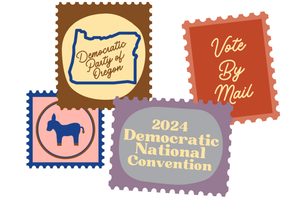 2024 Democratic National Convention Democratic Party Of Oregon   2024 Convention TEMP Logo 1024x664 