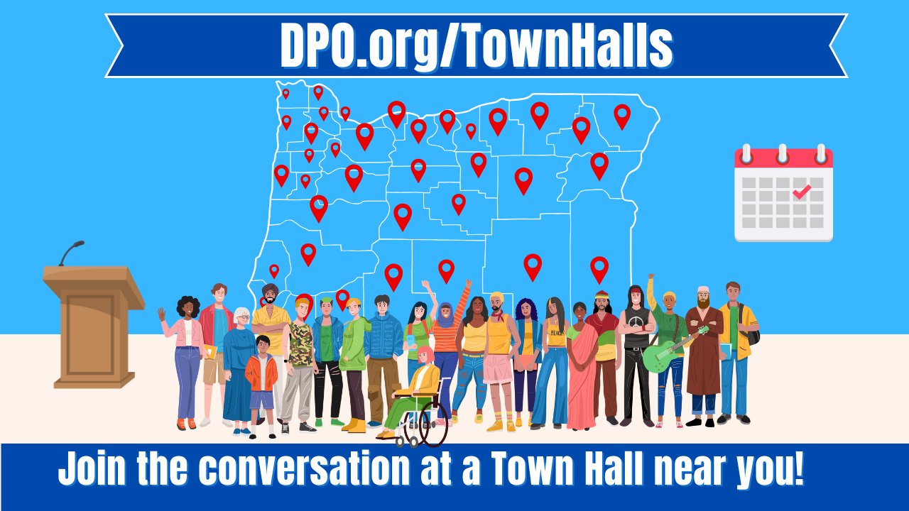 Upcoming Town Halls - Democratic Party of Oregon